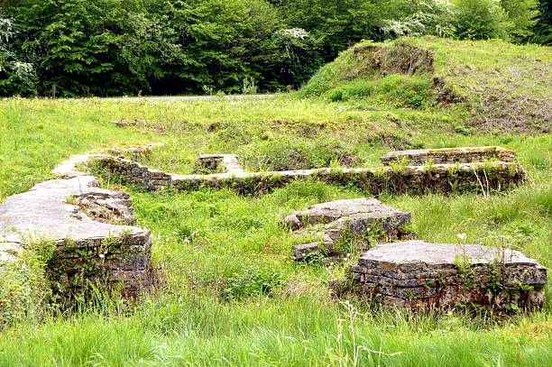 istock Walls in ruin of a former foundry. 535445698
