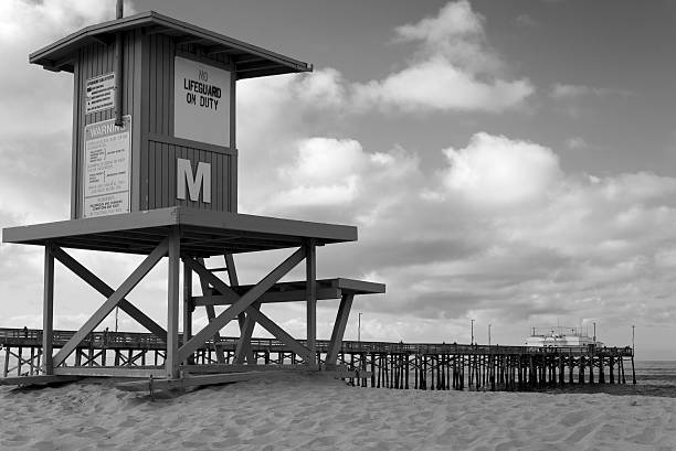 Lifeguard Tower M stock photo
