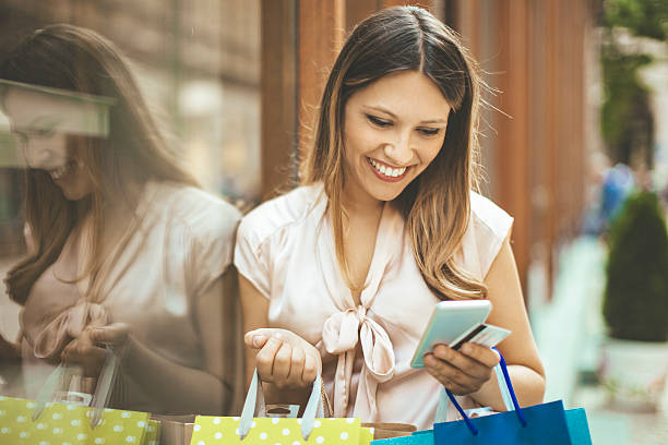 istock Shopping woman 535449342