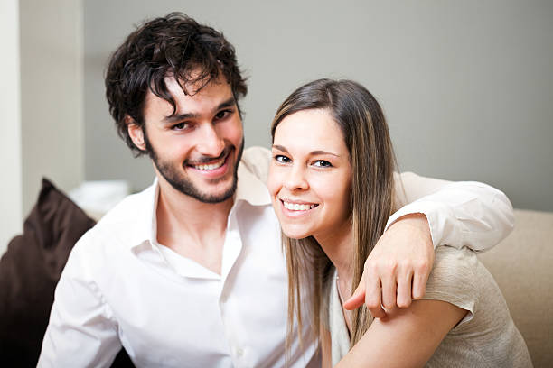 istock Happy couple portrait 535449635