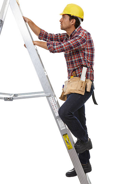 istock Climbing his way to the top 535450533