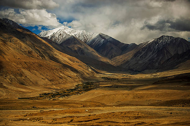 istock Sand Mountain with Blue Sky Ladakh ,India 535450885