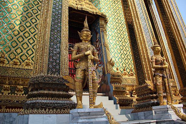 istock Golden guardians at Grand Palace 535453419