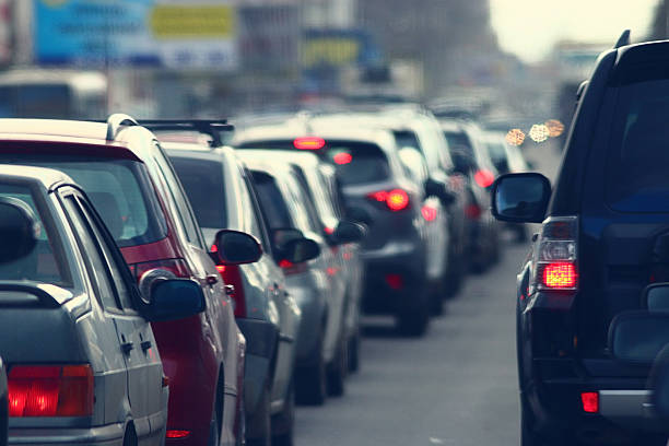 istock traffic jams in the city, road, rush hour 535454603