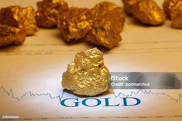 Nugget Gold Stockfoto und mehr Bilder von 2015 - 2015, Aktivitäten und Sport, Bank