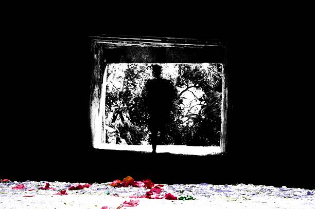 istock Silhouette at the end of a tunnel 535456224