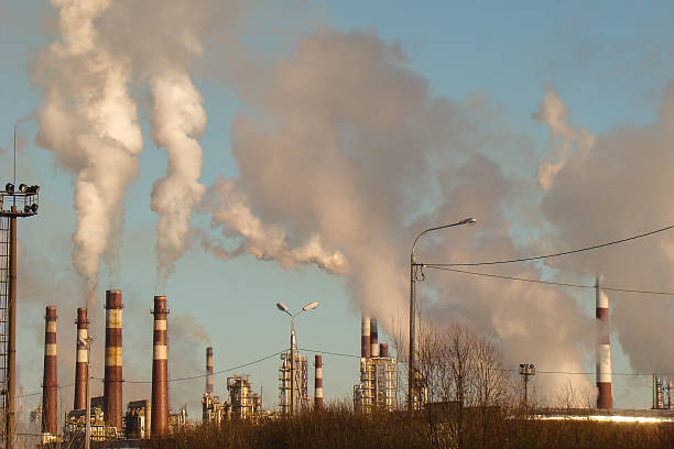 istock huge amount of smoking factory 535456239