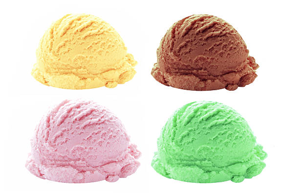 istock Ice cream scoop flavors 535458896