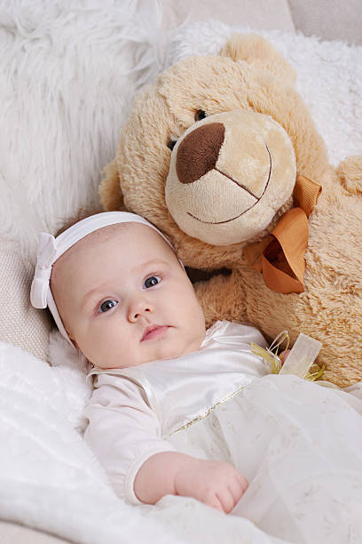 istock cute baby on bright background 535464252