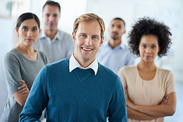 istock Leading his team to the dream 535464891