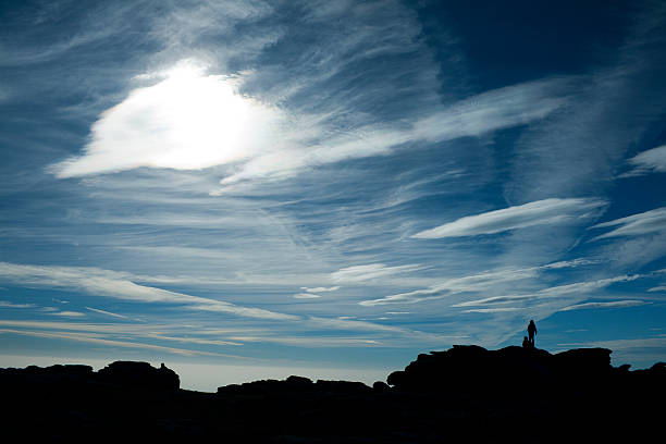 istock cirrus sky in Guadarrama Range 535465056
