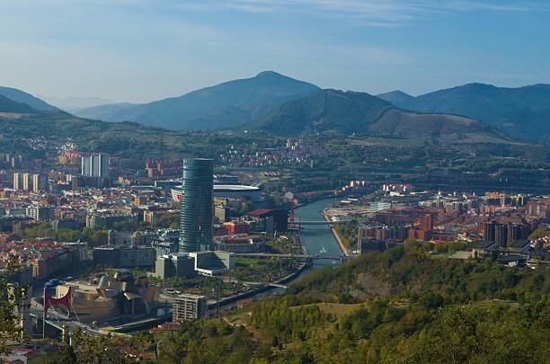 View of the bilbao city