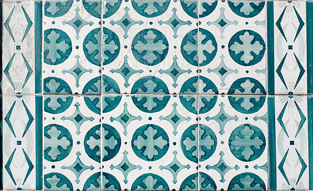 istock Traditional Portuguese glazed tiles 535467052
