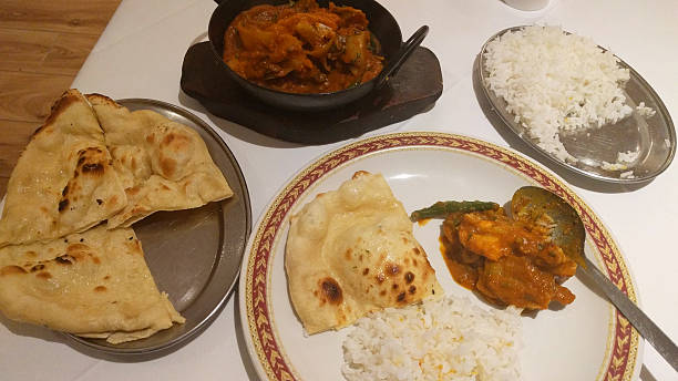 istock Indian food served up on a plate 535467688