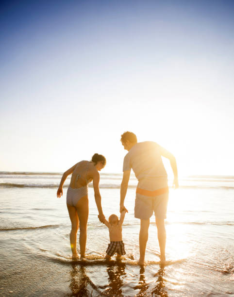 istock Family at the beach 535468683