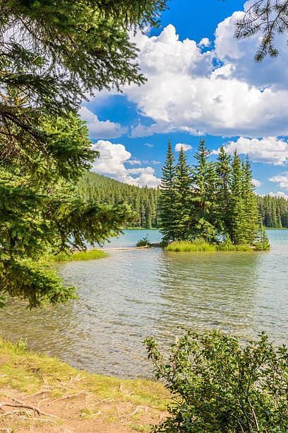 istock Two Jacks Lake, Canadian Rockies 535478529