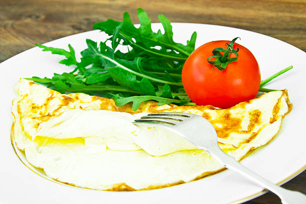 istock Healthy and Diet Food: Scrambled Eggs with Vegetables 535479054