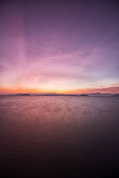istock Beautiful sunset over the ocean. 535479102