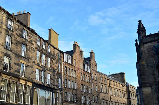istock Layers of architecture on the street 535480331
