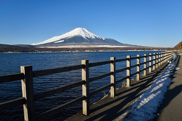 Mont Fujiyama au lac Yamanakako, Japon - Photo