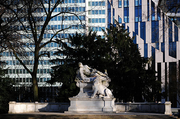 istock Monument in the park in Dusseldorf, Germany 535481935