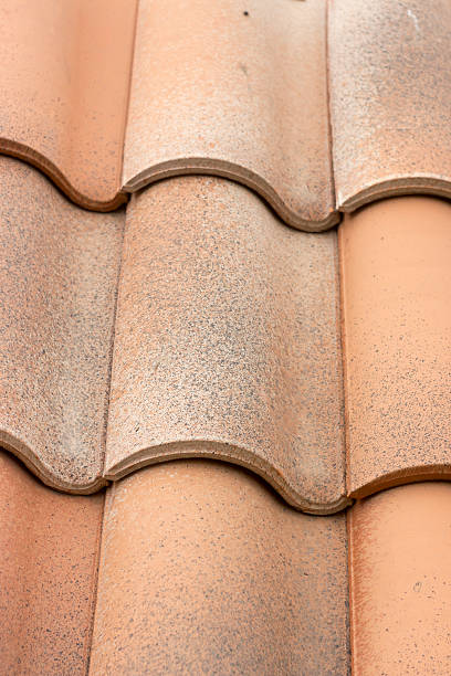 istock roof metal tile closeup background texture 535483170