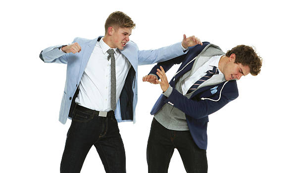 istock Brothers fighting with each other 535485024