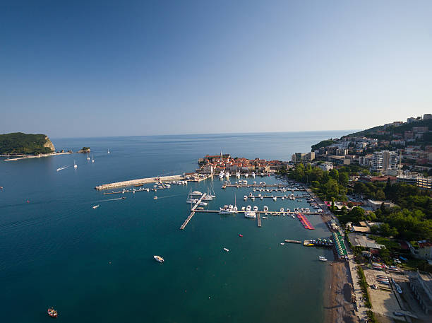 istock Aerial View of Old Budva in Montenegro. 535486024