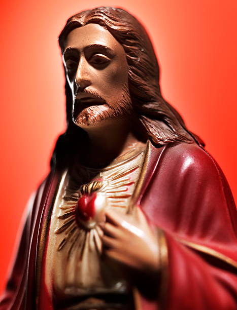 istock Plastic Figurine of Jesus 535488587