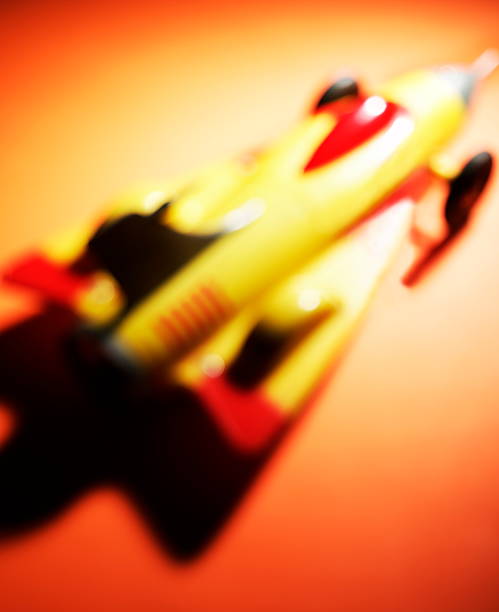 istock Yellow and Red Race Car 535488597