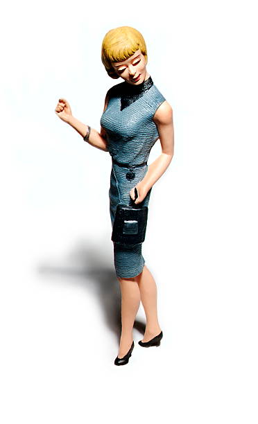 istock Plastic Figurine of a Woman 535488631