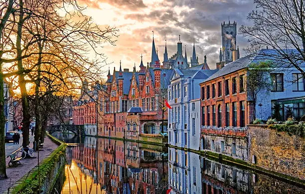 Photo of Canals of Bruges, Belgium