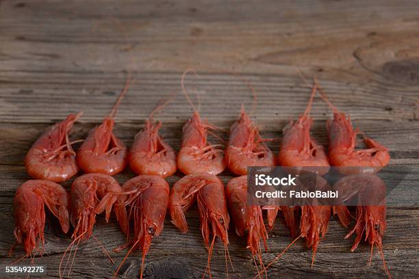 Shrimps Stock Photo - Download Image Now - 2015, Boiled, British Royalty