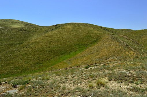Hills and mountains, Kadamzhay area, Kyrgyzstan