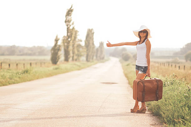 istock Beautiful traveller girl 535494763