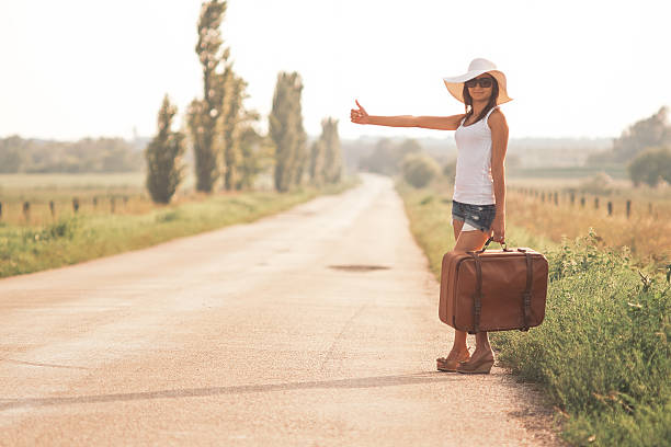 istock Beautiful traveller girl 535494767
