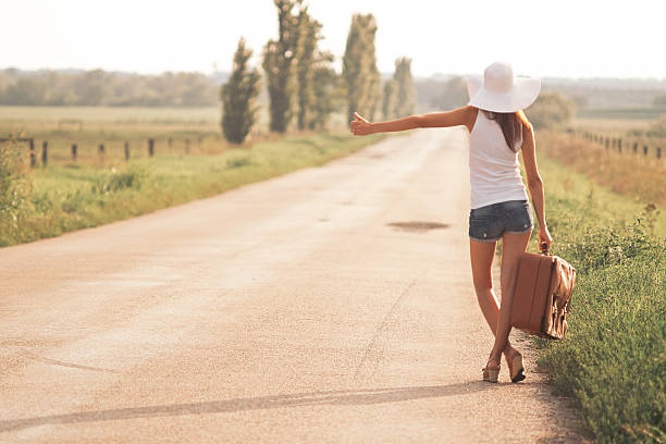 istock Beautiful traveller girl 535494771