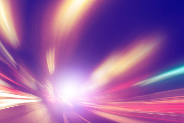istock Abstract image of high speed on the road. 535495868