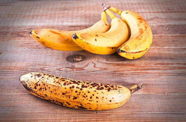 istock Banana on wooden table. 535499378