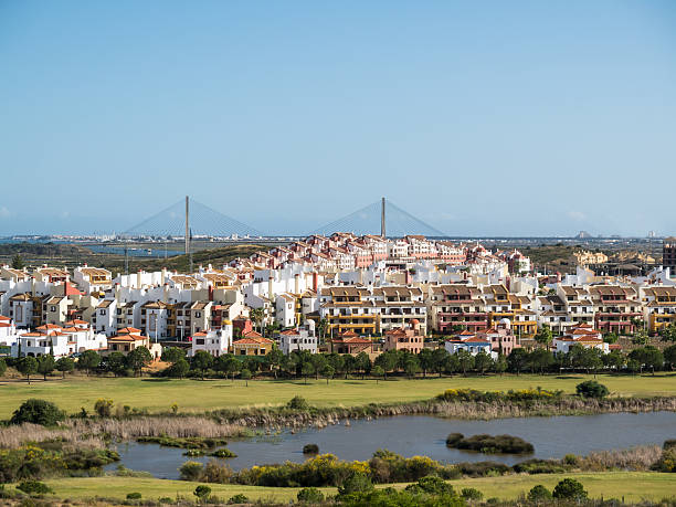 costa esuri, ayamonte, andulacia, españa. - huelva province fotografías e imágenes de stock