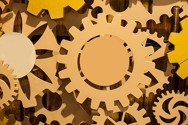 istock background consisting of bright gears and arrows concept motion 535503322