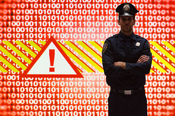 istock Police standing with arms crossed 535503368