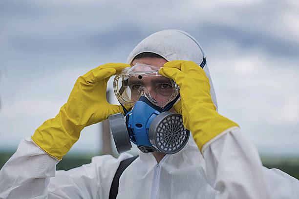 istock Man spraying chemicals on his raspberry field 535505496