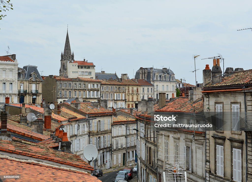 Ville d’Angoulême, France, rempart Est. - Photo de Angoulême libre de droits