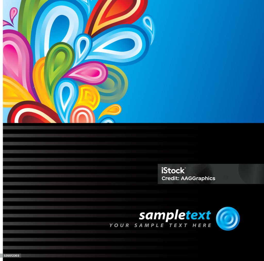 Vector Text Sample Abstract Colorful Sample Text Vector Background Stock Illustration ...