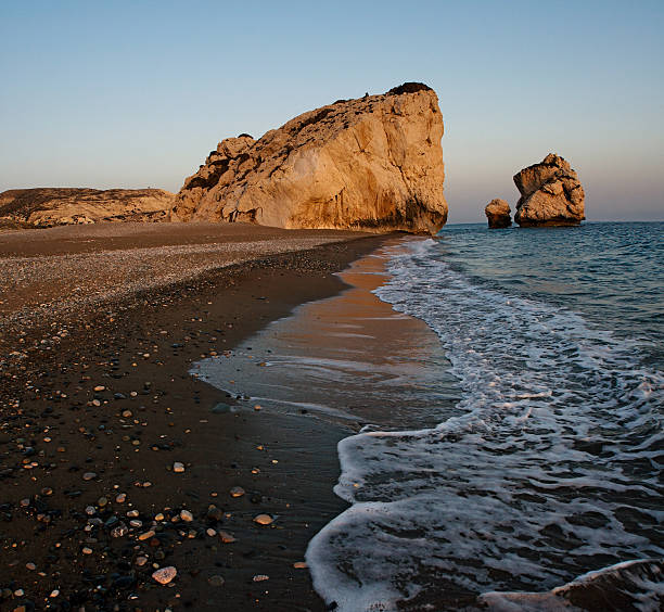 istock Sunset on the rock of Aphrodite 535512776