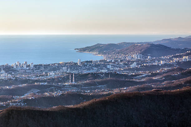 istock View from mount Akhun. Sochi. Russia 535513024