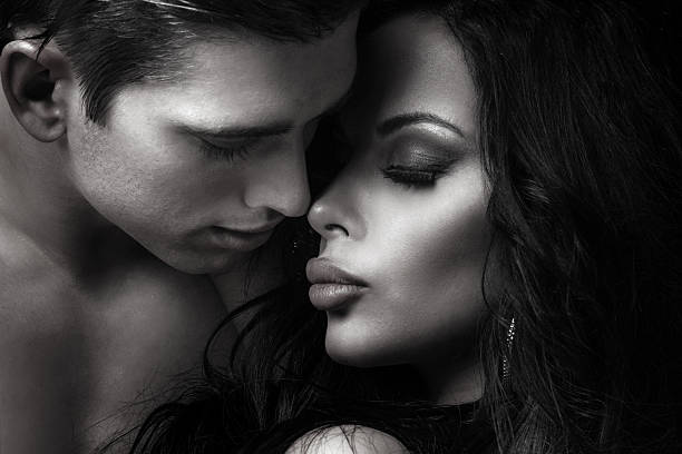 istock Beautiful couple kissing. 535513171