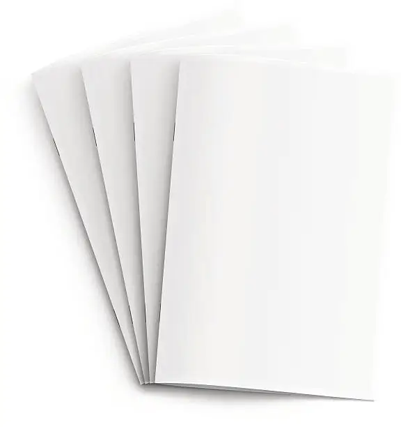 Vector illustration of Blank Booklets