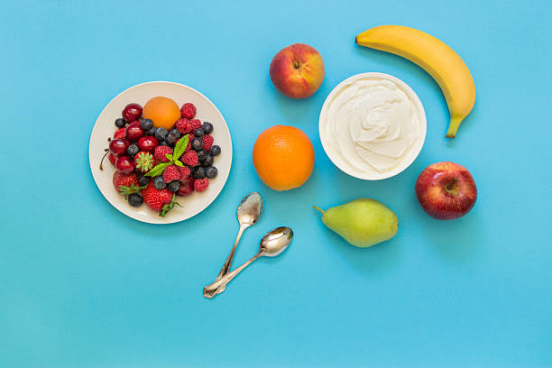 istock Yogurt and fruits, berries as an ingredients. 535513964